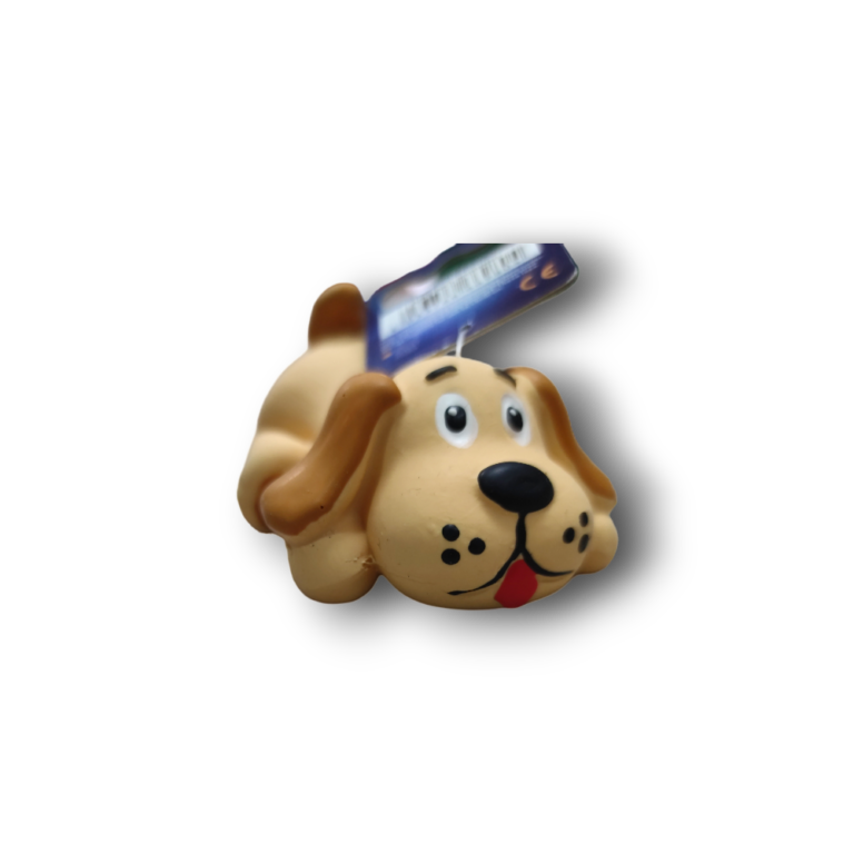 NOBBY, Играчка латекс мини кученца 8.5см - бежево