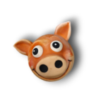 Nobby, Играчка латекс топка прасе 8см