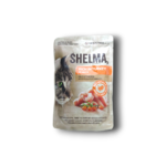 SHELMA пауч за котки над 12 месеца с пуйка, 85гр.