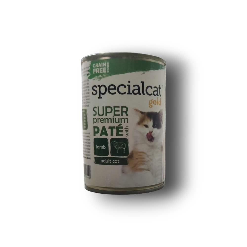 1000 x 1000 (464) SPECIAL CAT Пастет без глутен - агнешко, 400 гр - Image 1