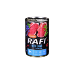 Rafi Adult консерва за кучета - агне и боровинки, 400 гр