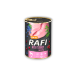 Rafi Adult консерва за кучета - пуйка и боровинки, 400 гр