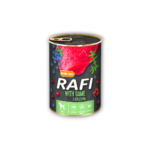 Rafi Adult консерва за кучета - говеждо, шунка и боровинки, 800 гр