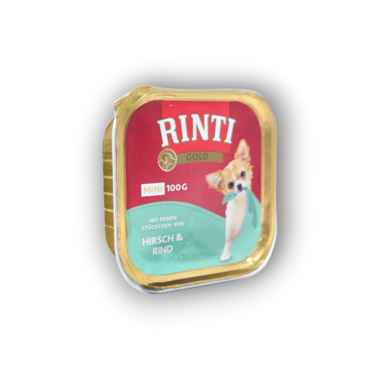 RINTI Gold Mini, еленско и говеждо 100гр