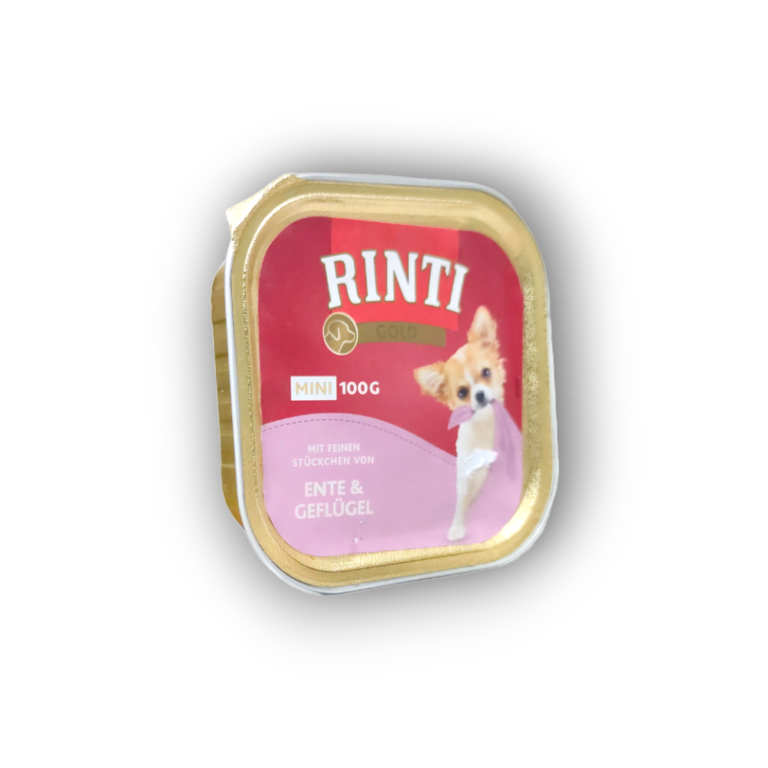 Rinti Gold Mini, патешко и птиче месо 100гр
