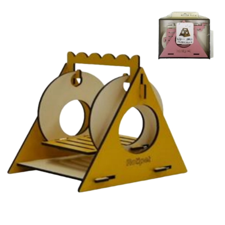 Триъгълна люлка за хамстер, 14х10х13