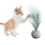 VEO котешка играчка с пера