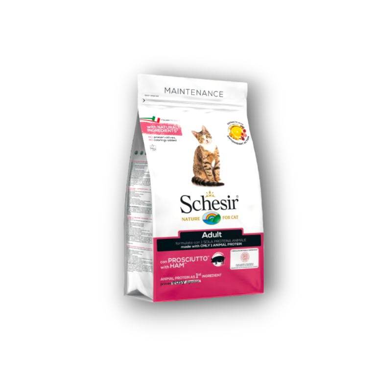 Schesir Adult Maintenance Ham - храна за котка с прошуто, 400г