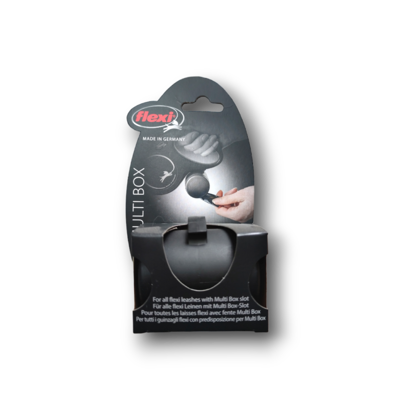 Flexi Контейнер за лакомства или торбички за отпадъци Multi Box за поводи Flexi
