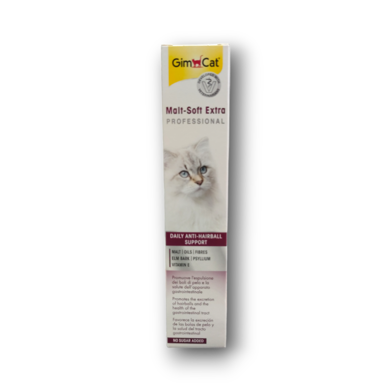 GimCat Anti-Hairball Duo Paste - Малцова паста Подпомагаща изхвърлянето на погълнатите косми - 100 гр