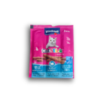 Vitakraft Cat Stick Mini - Лакомства за котки, Саламена пръчица с камбала и Омега 3, 3бр