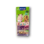 Vitakraft ® Kräcker ® - Оригинален Крекер на Витакрафт за ХАМСТЕР с ГРОЗДЕ и ЯДКИ, 2 бр.