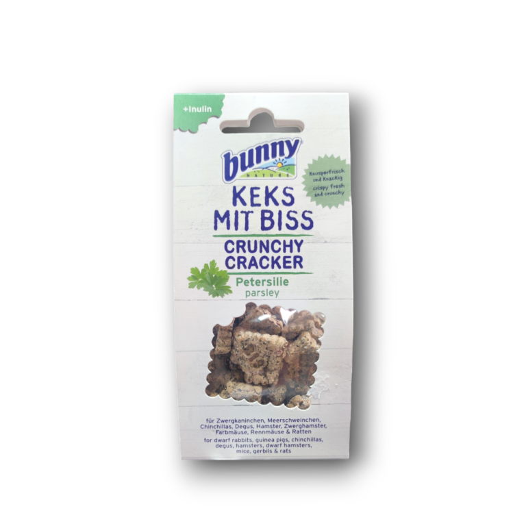 Bunny, Хрупкави бисквити за гризачи с магданоз, Bunny Crunchy cracker parsley, 50гр