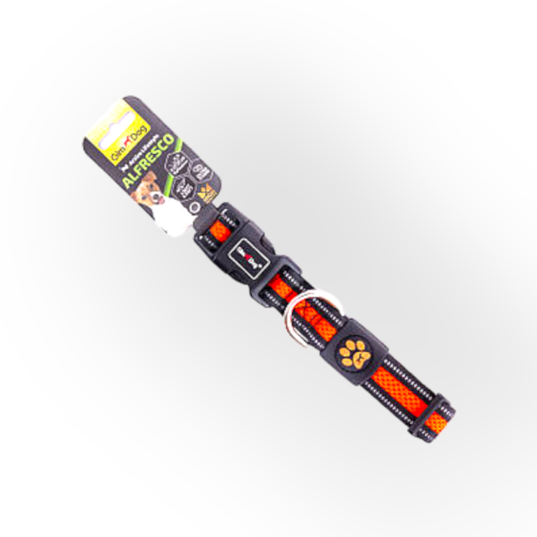 GimDog нашийник за кучета Alfresco, размер M - ОРАНЖЕВ