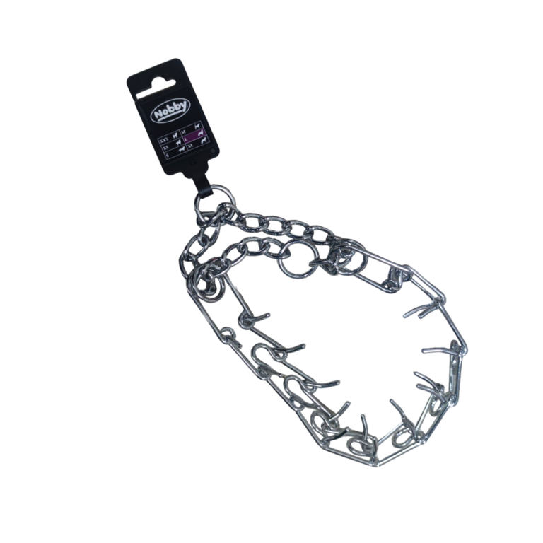 Nobby Строг Нашийник Метален За Куче Дебелина 3,8 Мм, Обиколка 64 См