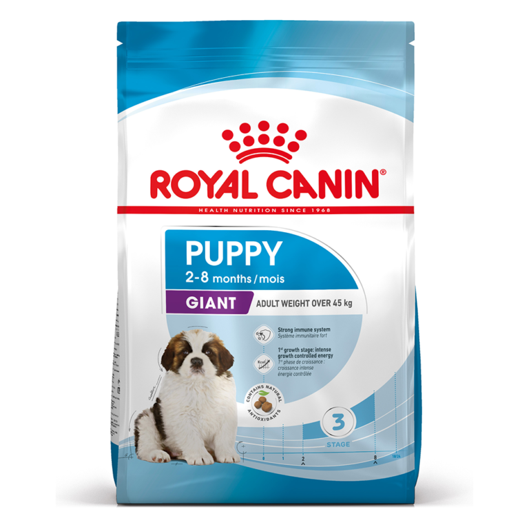Royal Canin Giant Puppy 15 кг – суха храна за кученца от гигантски породи.