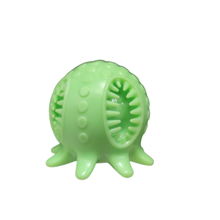 VEO, Кучешка играчка, Гумен октопод-зелен