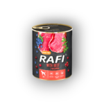 Rafi Adult консерва за кучета - говеждо и боровинки, 800 гр