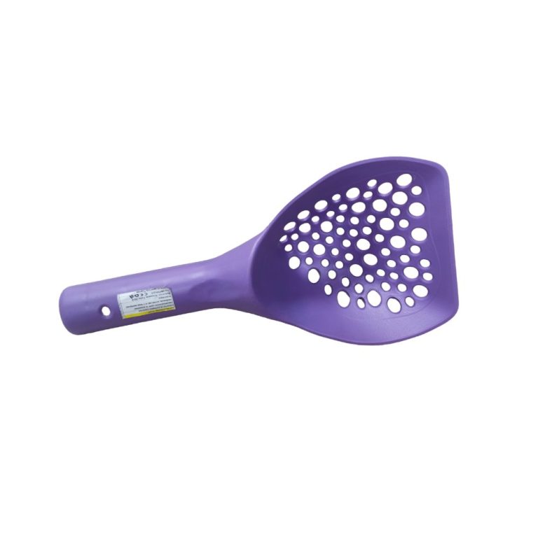 Amazonia, Лопатка за котешка тоалетна XXL, 28 см - лилава