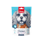 Wanpy - Лакомство за куче Wanpy Chicken Jerky & Calcium Bone, 100гр