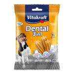 Vitakraft , DENTAL 3 in 1 Small Дентални солети за кучета. Контрол на плаката и зъбния камък. За кучета с тегло между 5 и 10 кг-