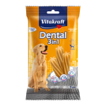 Vitakraft , DENTAL 3 in 1 Medium Дентални солети за кучета. Контрол на плаката и зъбния камък. За кучета с тегло над 10кг.