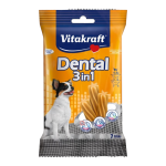 Vitakraft , DENTAL 3 in 1 Extra Small Дентални солети за кучета. Контрол на плаката и зъбния камък. За кучета с тегло под 5 кг.