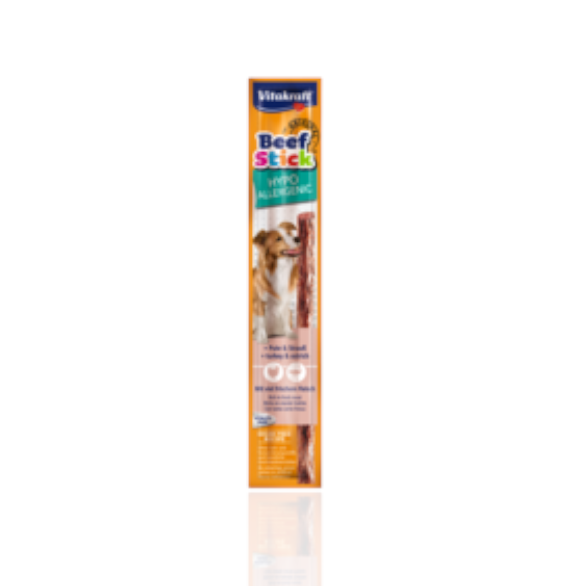 product_2560-PhotoRoom(9) Vitakraft ® Beef Stick ® САЛАМЕНА ПРЪЧИЦА ЗА КУЧЕТА – ХИПОАЛЕРГЕННА с пуйка и щраус, ориз и картофи. Допълваща храна за кучета. - Image 1
