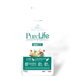 Pure Life ADULT 7+ - Пълноценна храна за пораснали кучета от всички породи, над 7-годишна възраст 12 kg