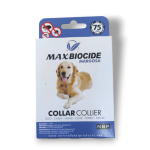 MAX Biocide, Противопаразитна каишка за куче с маргоза - 75см