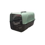 Транспортна клетка VEO AIRBOX One - Черно-млечно зелено, размер 48.5x32x30 см