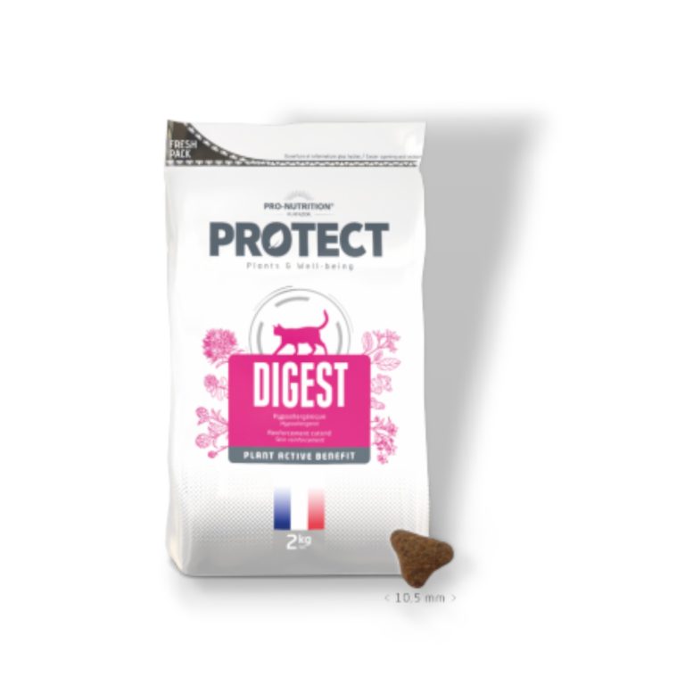 Pro-Nutrition Flatazor PROTECT DIGEST for Cats 2kg - Пълноценна диетична храна за котки със специфични хранителни потребности