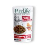 Pure Life пауч за котки - филенца с пилешко в грейви сос с моркови и червени боровинки