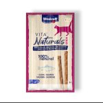Vita Naturals® Stick - ПРЪЧИЦА ЗА КОТЕ със сьомга, 4 бр., 100% натурална, Vitakraft