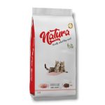 Суха храна за котенца Natura Kitten Starter с пилешко и ориз 2.25 kg – нискозърнеста храна за здравословен растеж