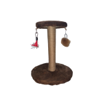 Драскало за котки с играчки, VEO Lifestyle for Pets, основа Ф27 см, височина 30 см, стъпало Ф17 см