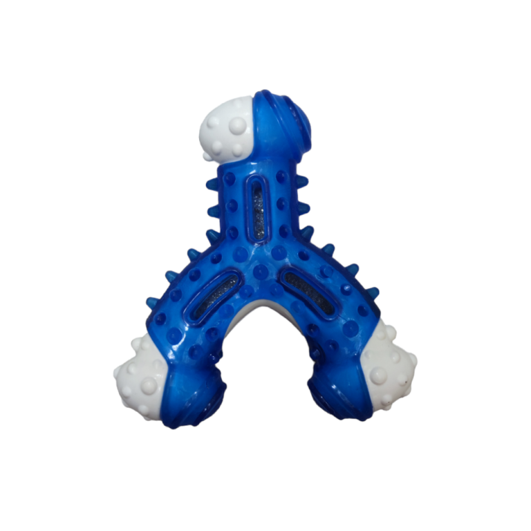 VEO, Кучешка дентална играчка, космическа совалка - син
