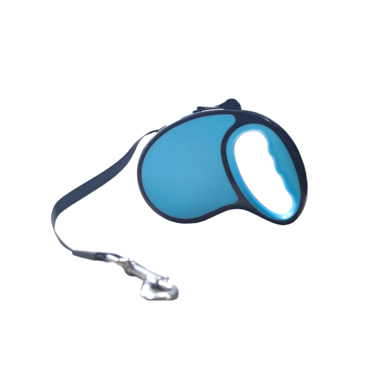 VEO, Автоматичен повод за куче с дължина 3 метра, син