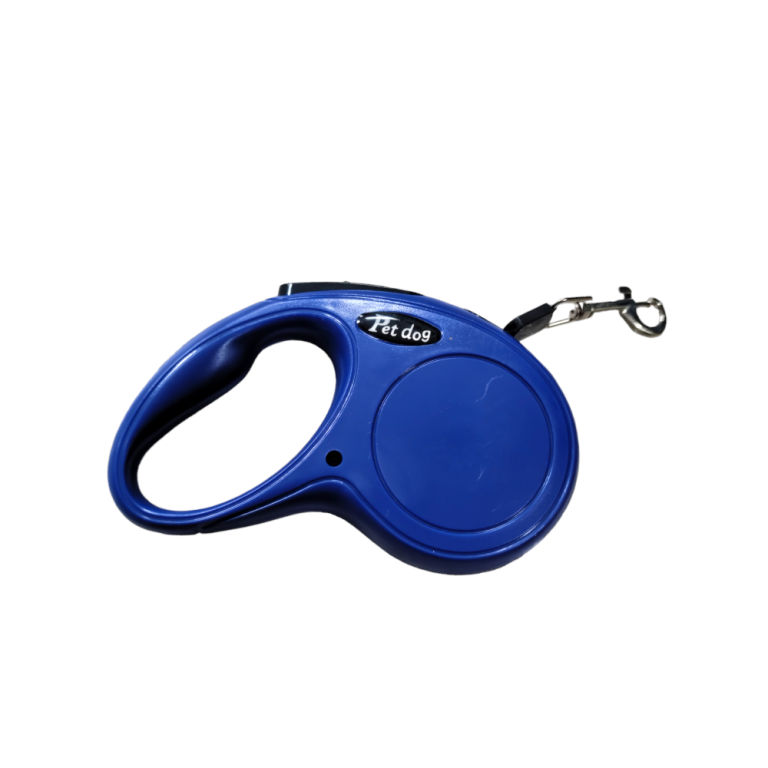 VEO, Автоматичен повод за куче с дължина 3 метра, тъмно син