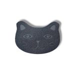 Veo Life Style For Pets, килимче за пред котешка тоалетна, 40/28 см, Черен