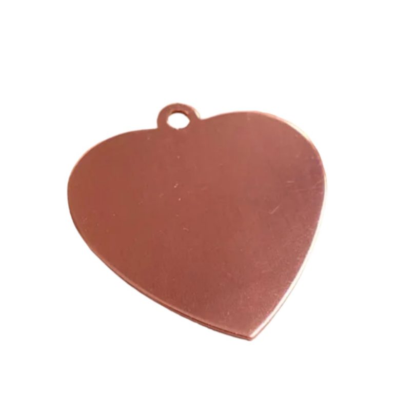VEO ID TAG, Медальон за котки и куче, собствен дизайн,35мм х 35мм - бледо розово