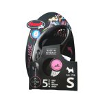 Flexi,Автоматичен повод Flexi Classic S въже 5м, до 12кг, Черен
