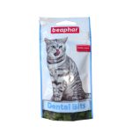 Beaphar Dental Bits - добавка към храната за чисти и здрави зъби 35 грама