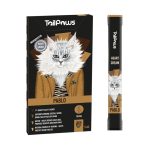 Лакомство за котка, течен снакс PABLO  с телешко сърце, Tail Paws - 5 х 15 гр.