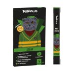 Лакомство за котка, течен снакс OSCAR  с пиле с пасифлора АНТИ СТРЕС  , Tail Paws - 5 х 15 гр.
