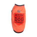 Dubex LIFE IS BETTER WITH A DOG - Тениска за куче синя (2)(28/30см) оранжева