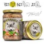 Бурканите – зверската храна за кучета, стерилизирани говеждо и зеленчуци, 510 гр.