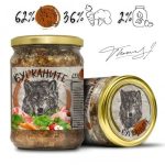 Бурканите – зверската храна за кучета, стерилизирани говеждо и зеленчуци, 510 гр.