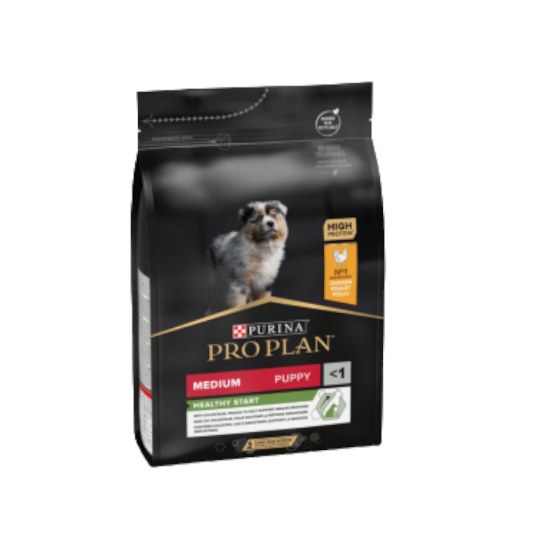 2024/08/1000046282.jpg Суха храна за малки кученца от средни породи Purina PRO PLAN Opti Start Puppy Medium Chicken - Image 1