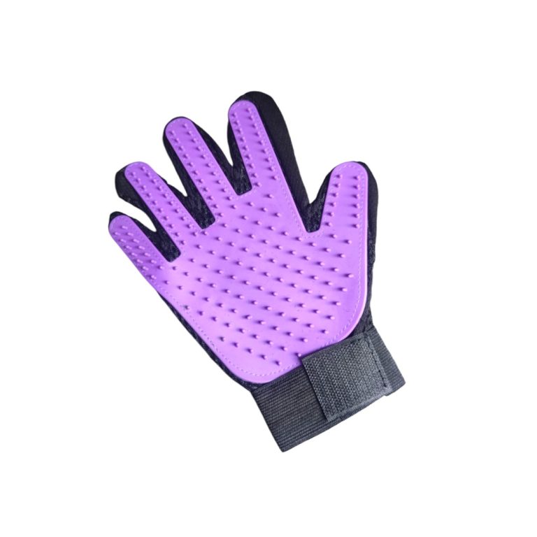 Ръкавица за премахване на козина – Лилава, 1 бр.